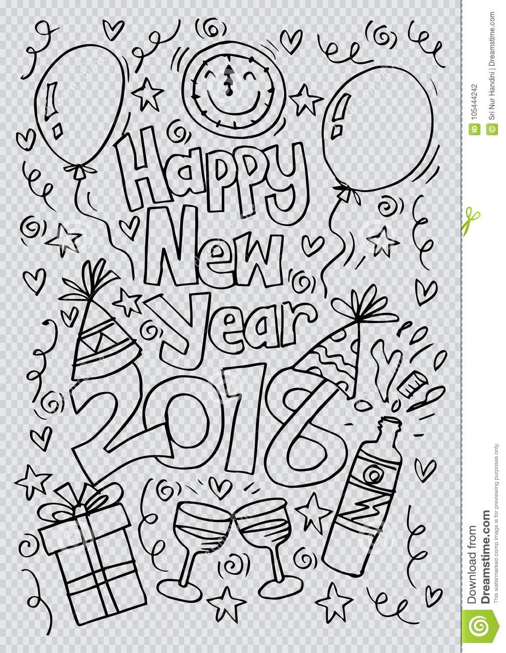 Detail Contoh Greeting Card Happy New Year Nomer 38