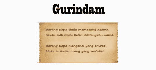 Detail Contoh Gurindam Agama Nomer 8