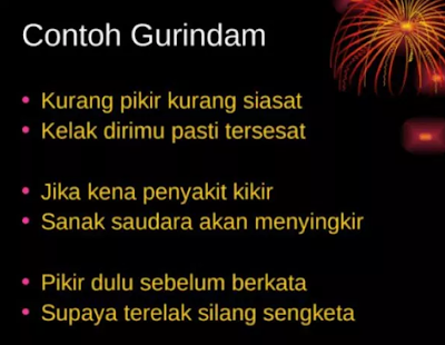 Detail Contoh Gurindam Pendidikan Nomer 15