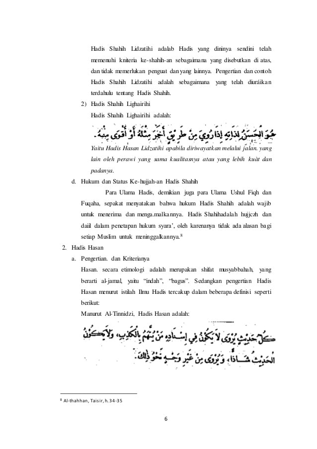 Detail Contoh Hadits Hasan Pendek Nomer 11