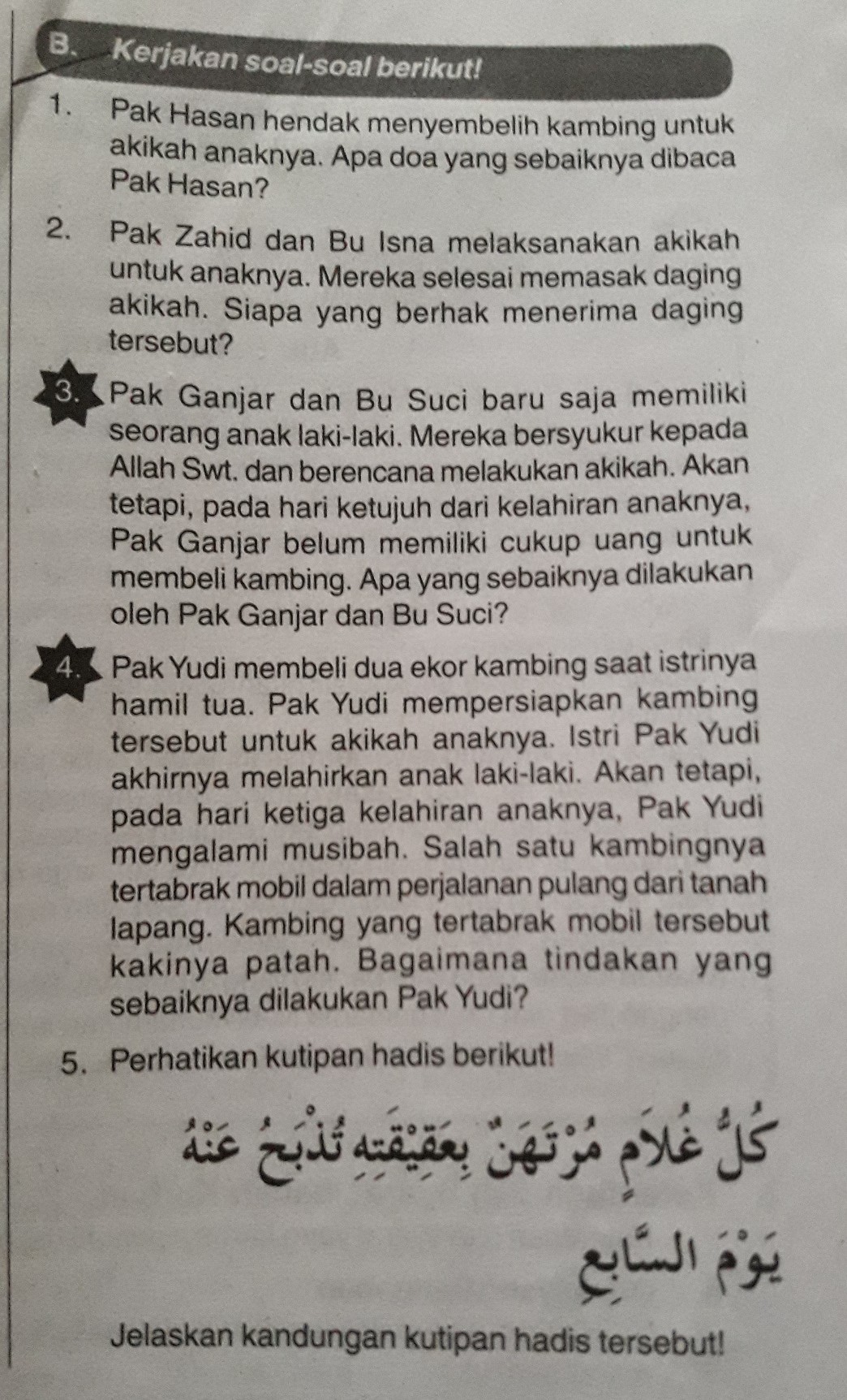 Detail Contoh Hadits Hasan Pendek Nomer 26