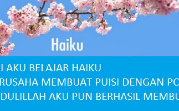 Detail Contoh Haiku Jepang Nomer 18