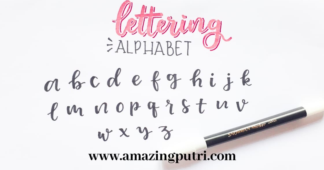 Detail Contoh Hand Lettering Nomer 3