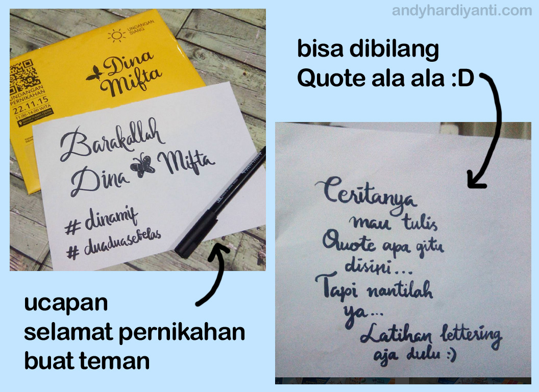 Detail Contoh Hand Lettering Nomer 32