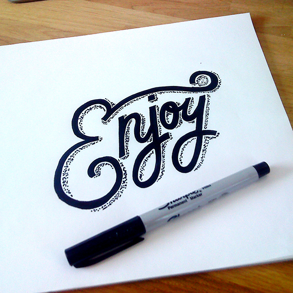 Detail Contoh Hand Lettering Nomer 45