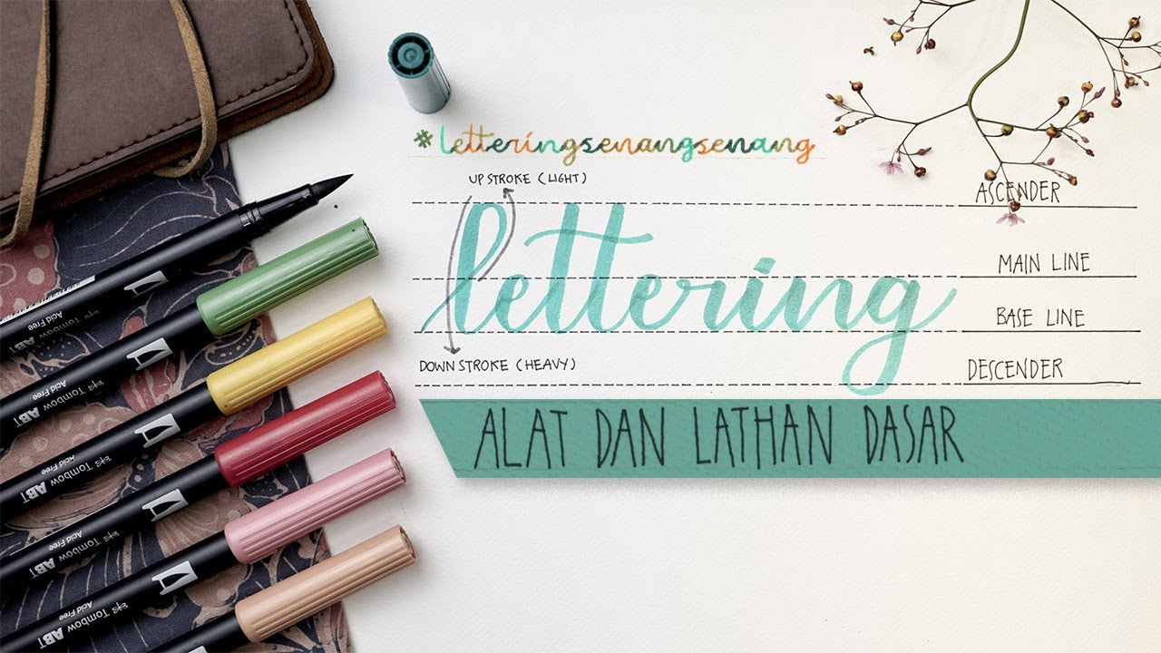 Detail Contoh Hand Lettering Abjad Nomer 17