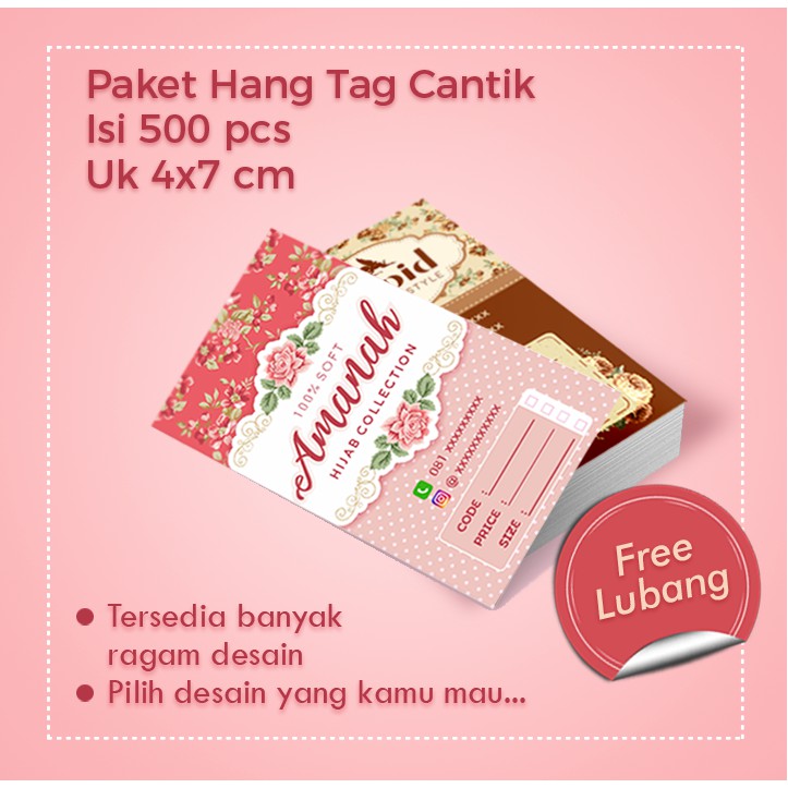 Detail Contoh Hang Tag Nomer 48