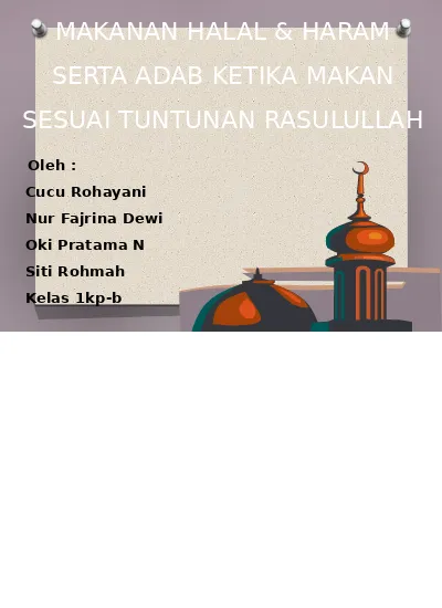 Detail Contoh Haram Lighairihi Nomer 51