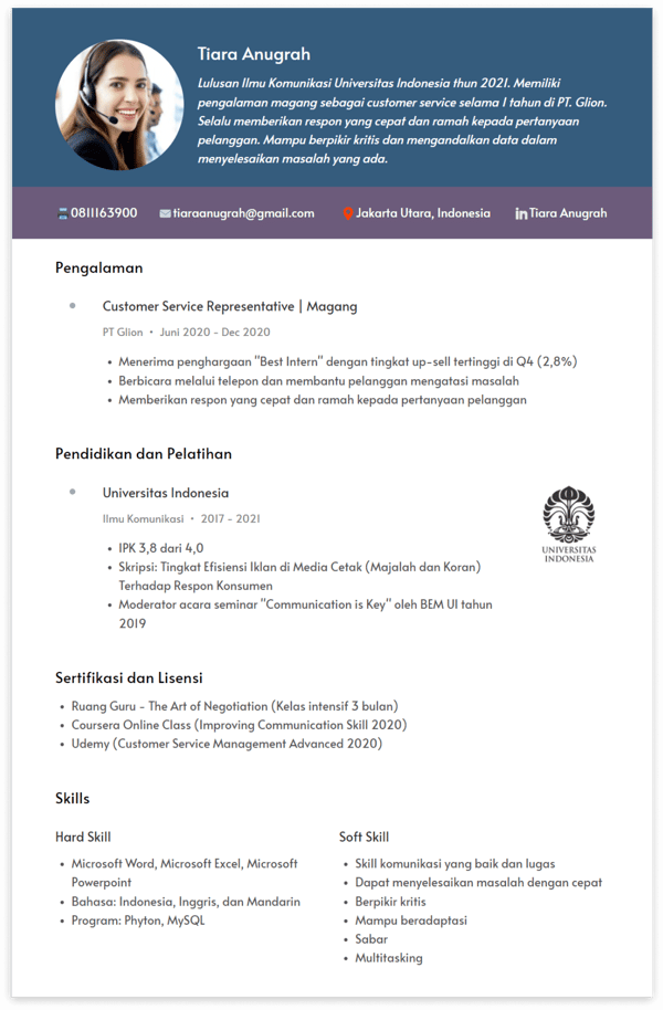 Detail Contoh Hard Skill Dan Soft Skill Dalam Cv Nomer 40