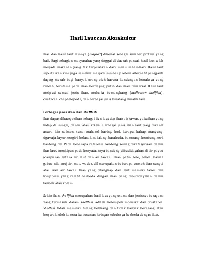 Detail Contoh Hasil Laut Nomer 9