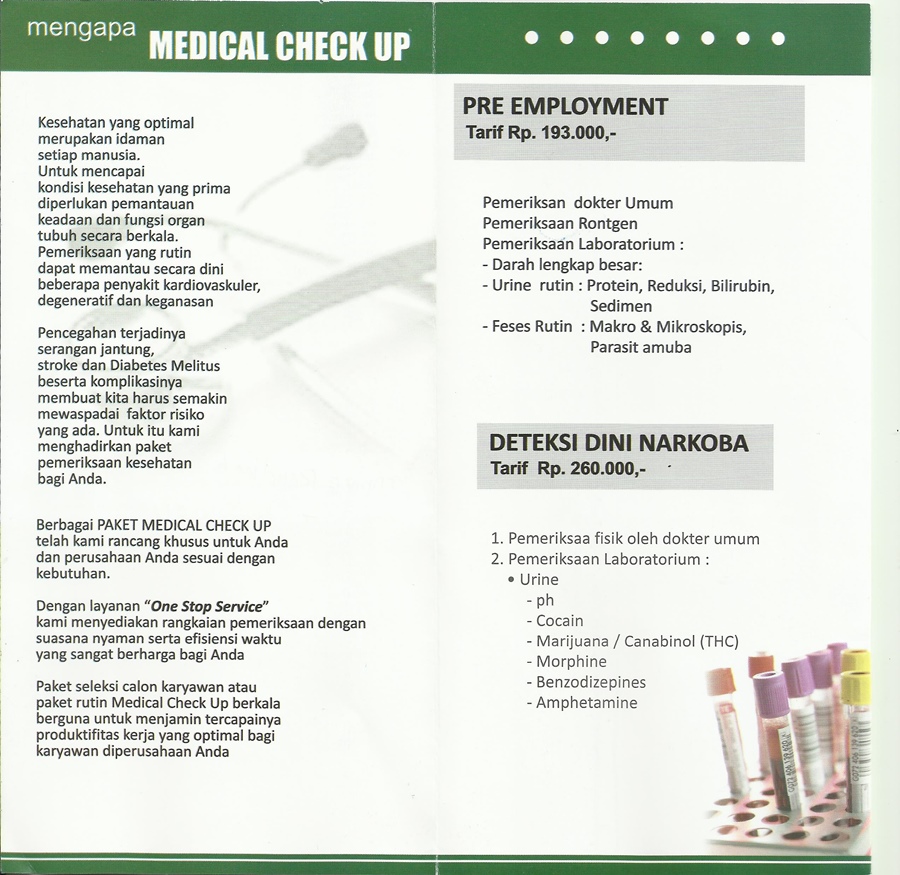 Detail Contoh Hasil Medical Check Up Perusahaan Nomer 9