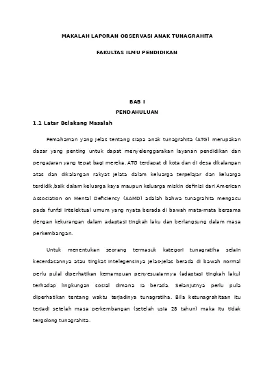 Detail Contoh Hasil Observasi Nomer 45