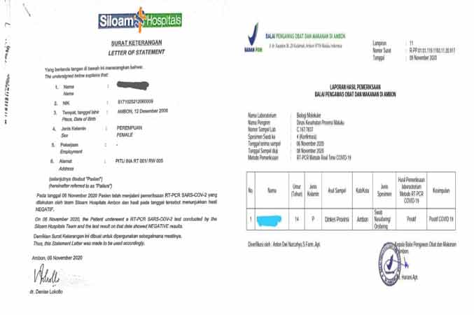 Detail Contoh Hasil Swab Test Nomer 36