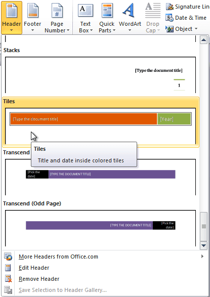 Detail Contoh Header Footer Nomer 4