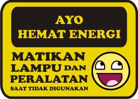 Detail Contoh Hemat Energi Di Sekolah Nomer 35