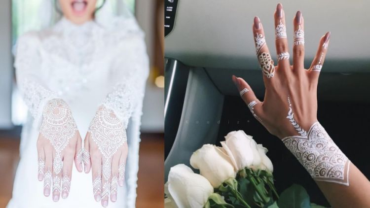 Detail Contoh Henna Putih Pengantin Nomer 39