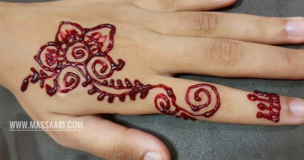Detail Contoh Henna Tangan Simple Nomer 26