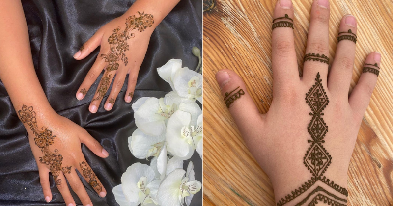 Detail Contoh Henna Tangan Simple Nomer 46