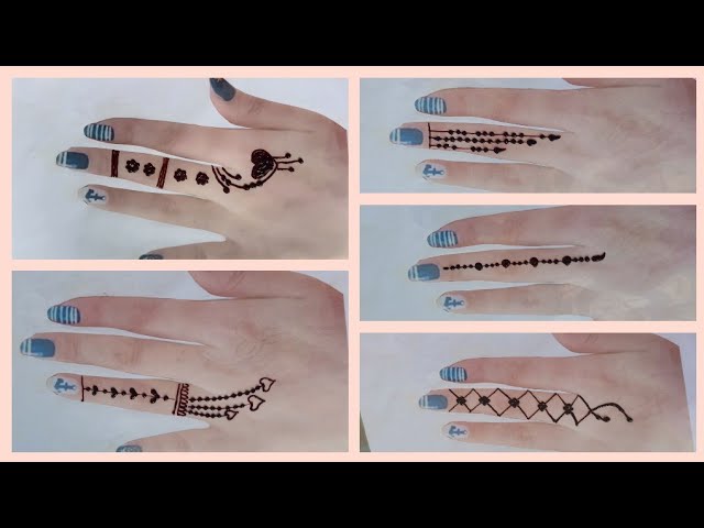 Detail Contoh Henna Tangan Simple Nomer 55