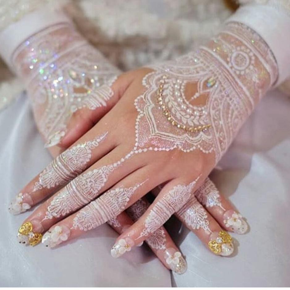 Detail Contoh Henna Wedding Nomer 15