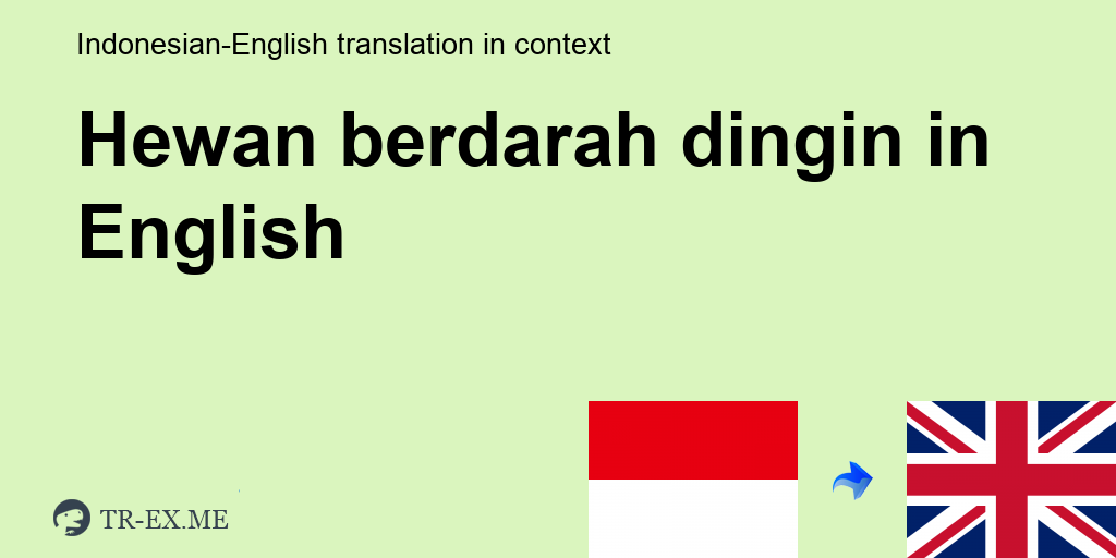 Detail Contoh Hewan Berdarah Dingin Nomer 49