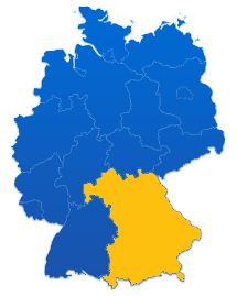 Detail Deutschland Karte Bayern Nomer 9