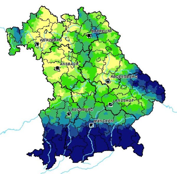 Detail Deutschland Karte Bayern Nomer 21