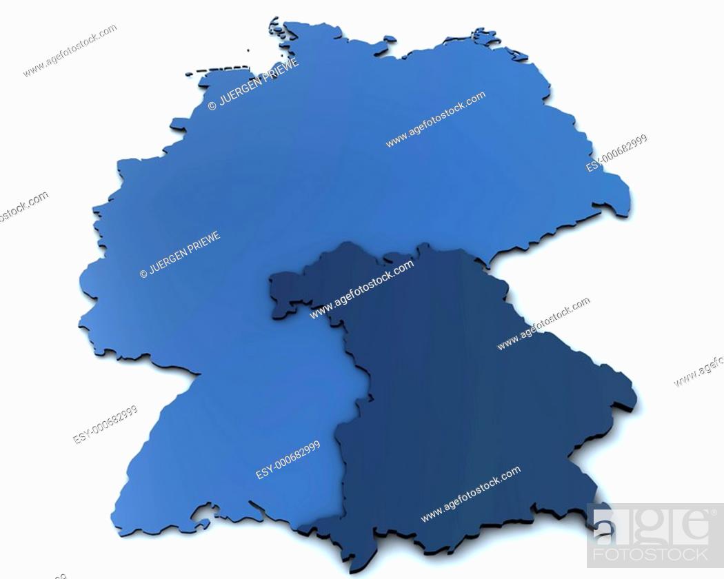 Detail Deutschland Karte Bayern Nomer 8