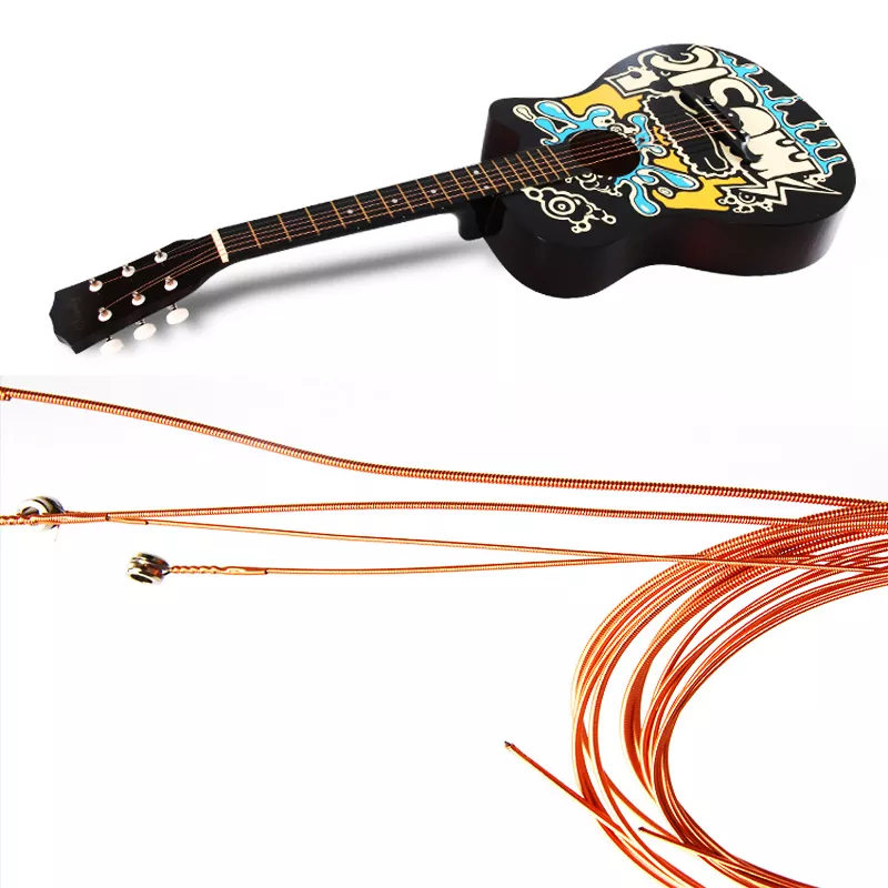 Detail Gitarre Gemalt Nomer 17