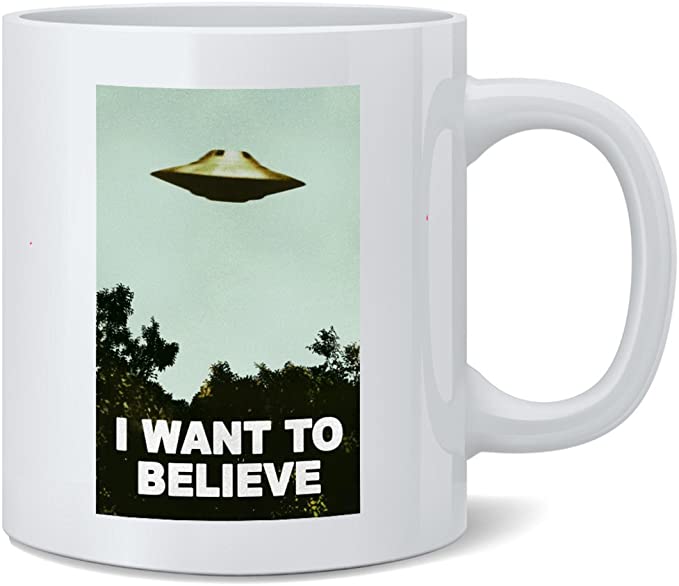 Detail I Want To Believe Mug Nomer 2