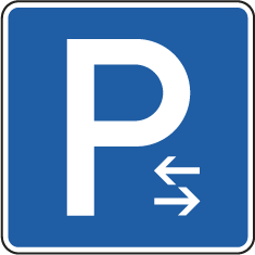 Detail Parkschild Mit Pfeil Nomer 10