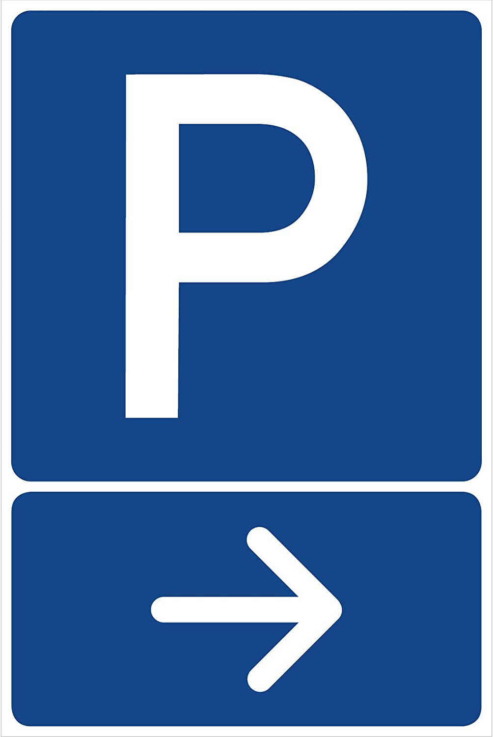 Detail Parkschild Mit Pfeil Nomer 12