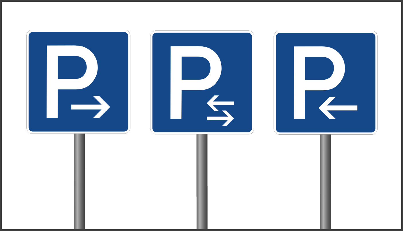 Detail Parkschild Mit Pfeil Nomer 14
