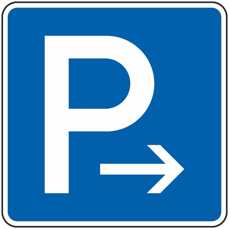 Detail Parkschild Mit Pfeil Nomer 23