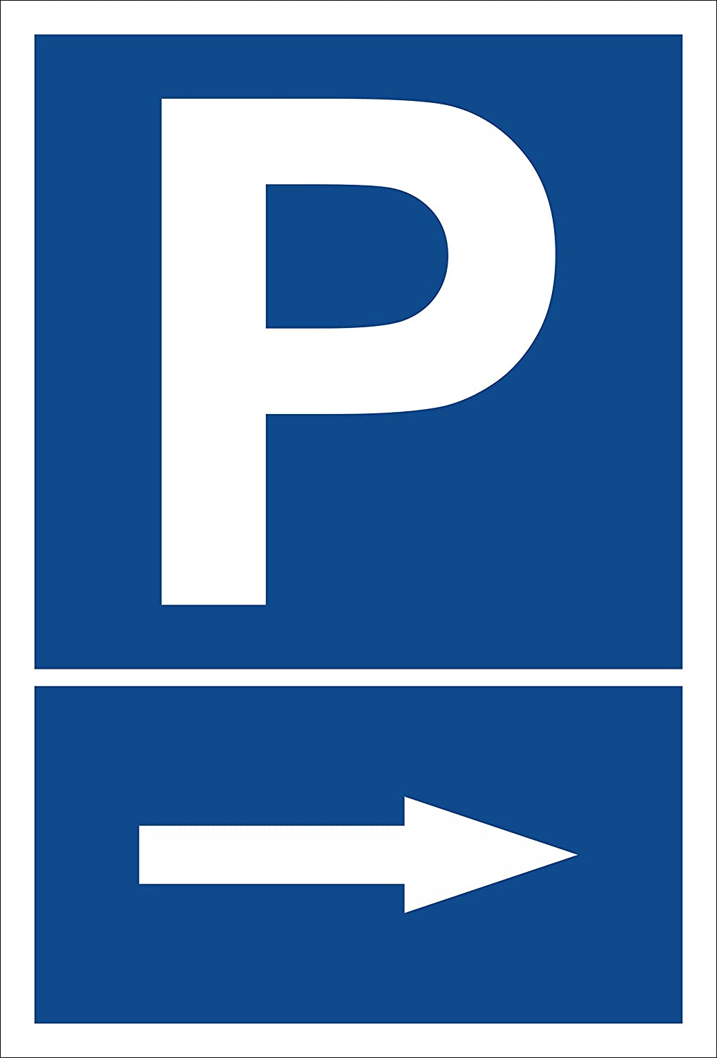 Detail Parkschild Mit Pfeil Nomer 6
