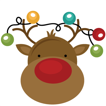 Detail Reindeer Clipart Nomer 11