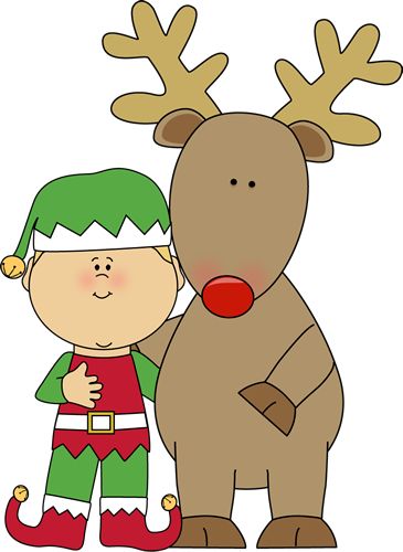 Detail Reindeer Clipart Nomer 20