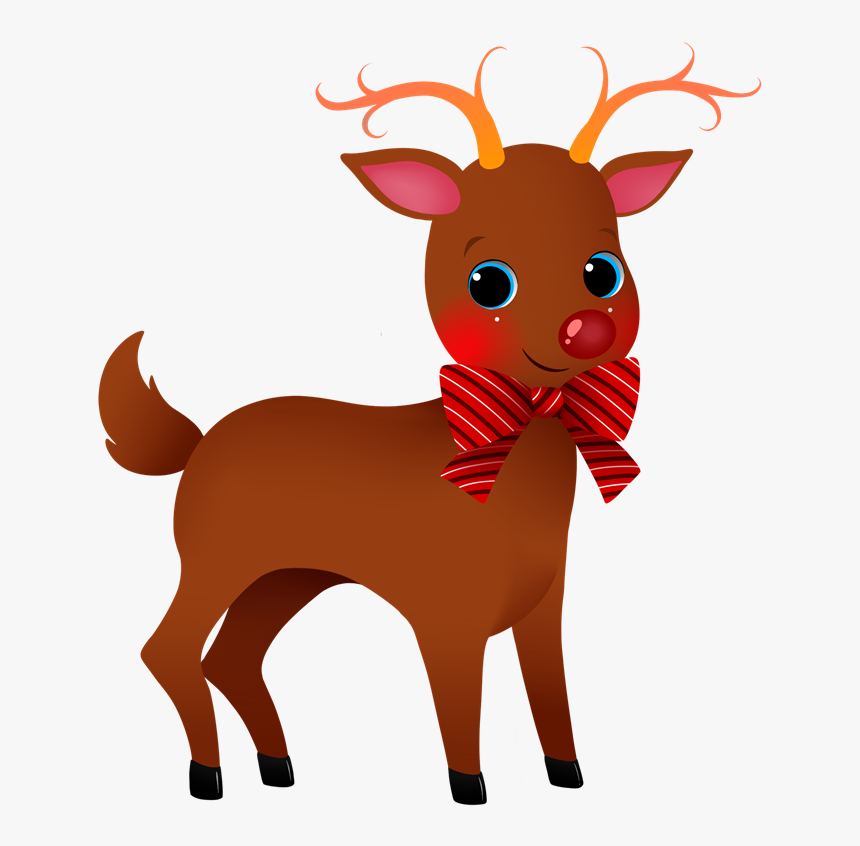 Detail Reindeer Clipart Nomer 5