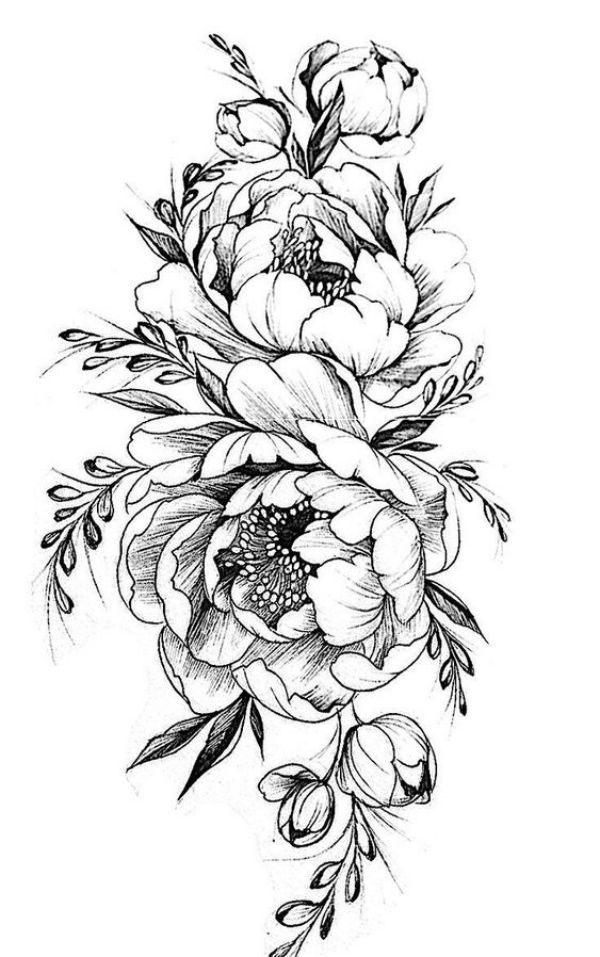 Detail Tattoo Blumenkranz Nomer 3