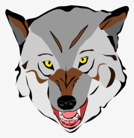 Detail Aggressiver Wolf Nomer 27