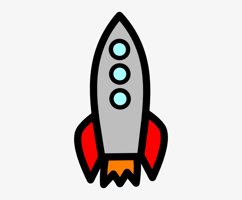 Detail Cartoon Rocket Nomer 14