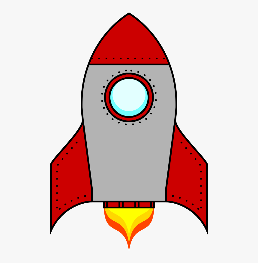 Detail Cartoon Rocket Nomer 15