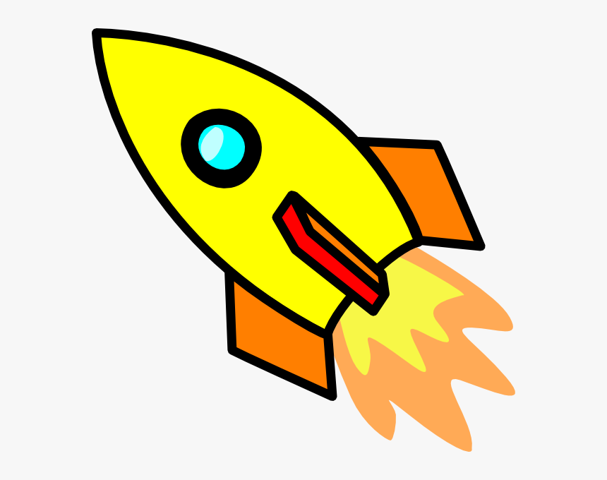 Detail Cartoon Rocket Nomer 16