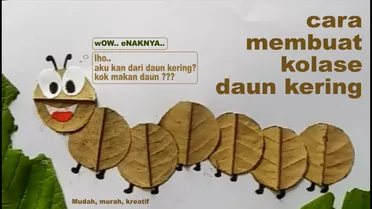 Detail Gambar Hewan Dengan Bahan Daun Nomer 42