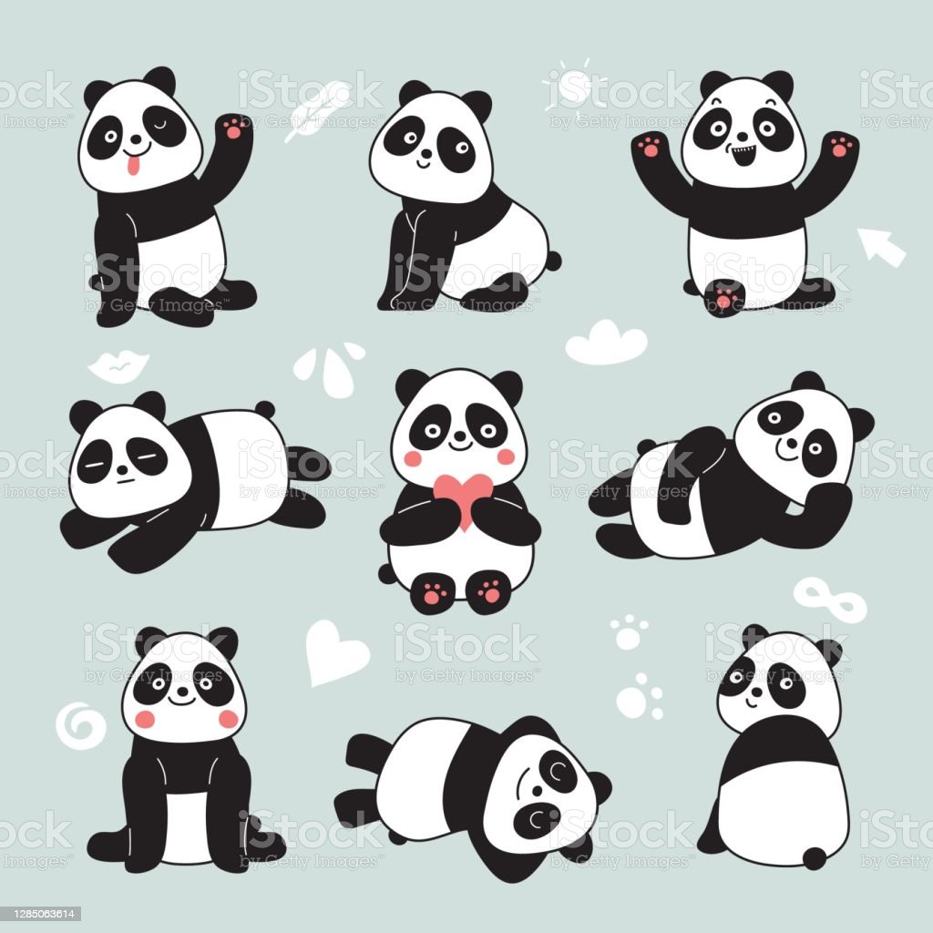 Detail Gambar Hewan Kartun Panda Nomer 14