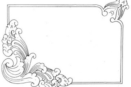 Detail Gambar Hiasan Bingkai Kaligrafi Nomer 39