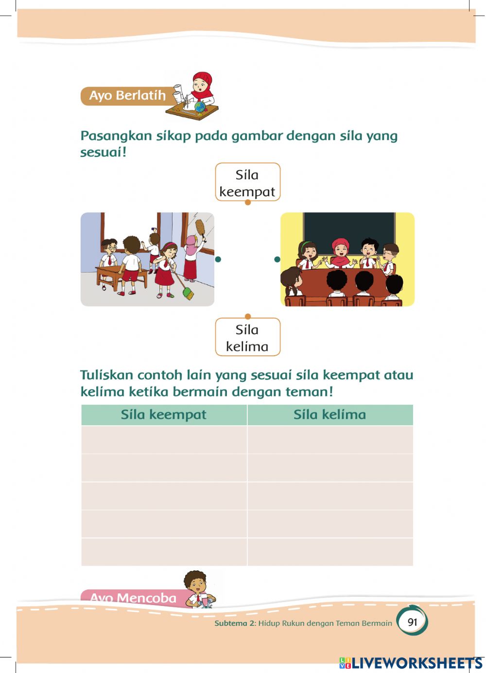 Detail Gambar Hidup Rukun Dengan Teman Bermain Nomer 33