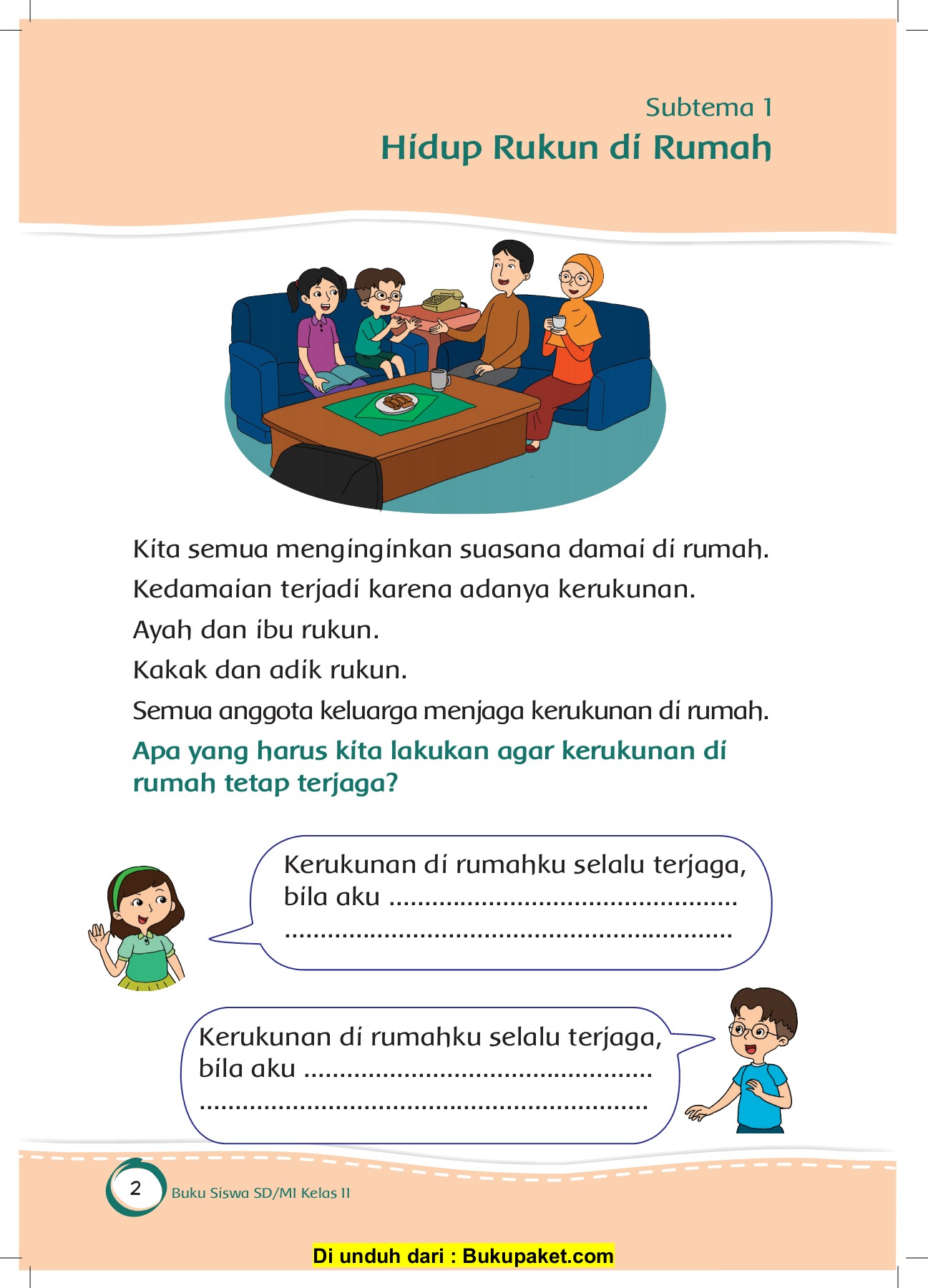 Detail Gambar Hidup Rukun Di Rumah Nomer 33