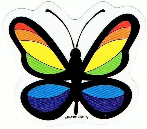 Detail Regenbogen Schmetterling Nomer 7