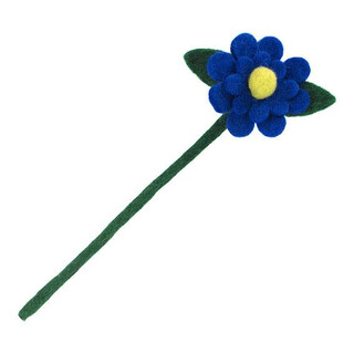 Detail Blaue Blume Mit Langem Stiel Nomer 19